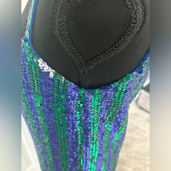 Vintage 1960s Cardell Sequin Mini Dress. Size 10. - Picture 8 of 8